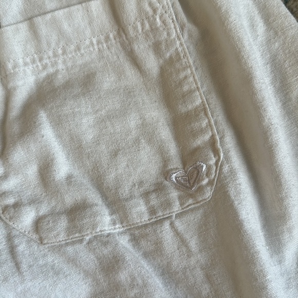 Roxy Linen Drawstring Pants - Picture 3 of 8